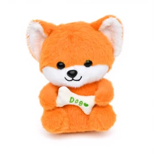 Cartoon dog with bone